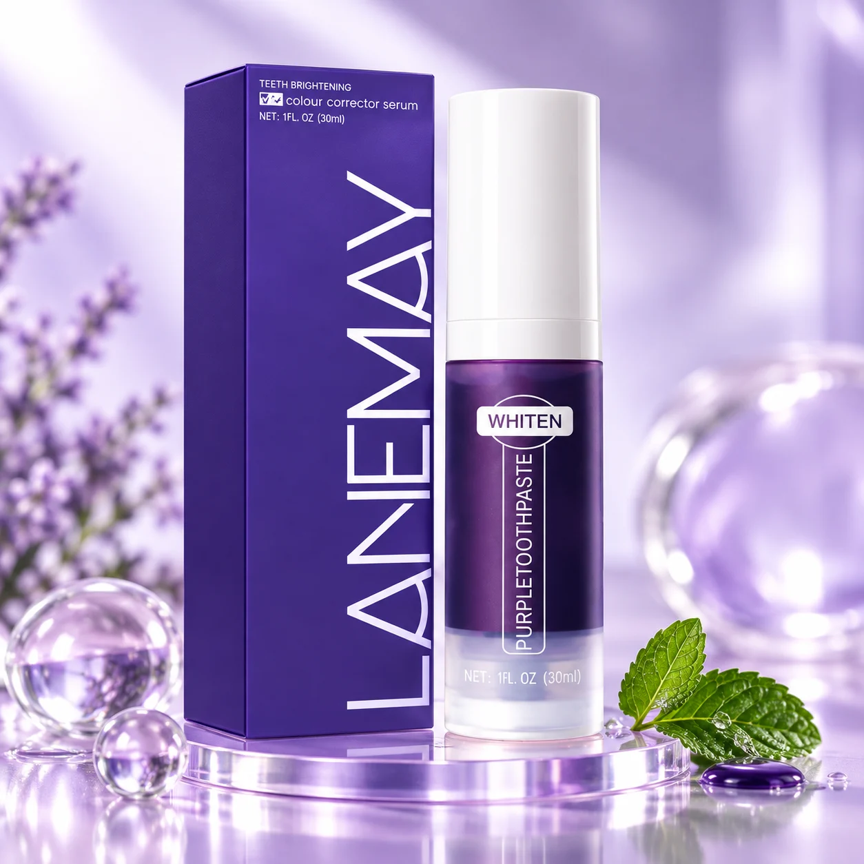LANEMAY V34 Purple Colour Corrector Serum